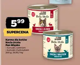 Netto Karma dla kotów Kocia Uczta Pan Mięsko kurczak z jeleniem oferta