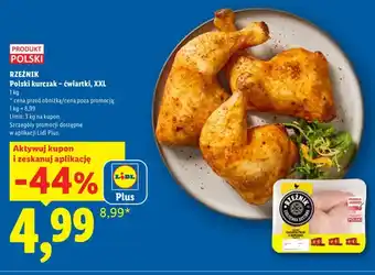 Lidl Polski kurczak ćwiartki XXL Rzeźnik oferta