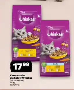 Netto Karma sucha dla kotów z kurczakiem Whiskas oferta