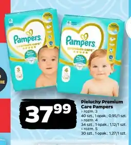 Netto Pieluchy Premium Care rozm. 3 Pampers oferta