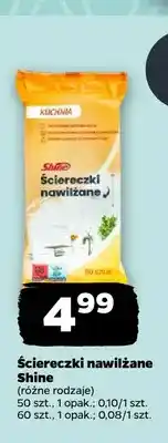 Netto Ściereczki nawilżane Shine oferta