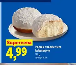Lidl Pączek z nadzieniem kokosowym oferta