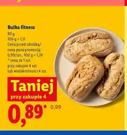 Lidl Bułka fitness oferta