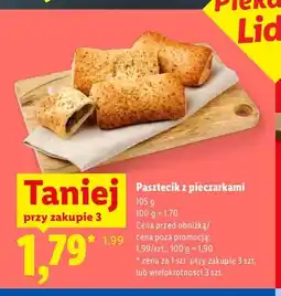 Lidl Pasztecik z pieczarkami Piekarnia Lidla oferta