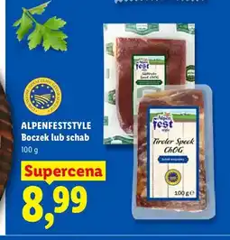 Lidl Boczek Alpenfest Style oferta