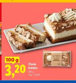 Lidl Ciasto krówka Cukiernia Lidla oferta