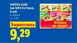 Lidl Sok Psi Patrol 6-pak Hortex Leon 100% oferta