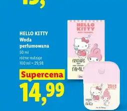 Lidl Woda perfumowana Hello Kitty oferta