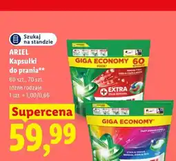 Lidl Kapsułki do prania Ariel oferta