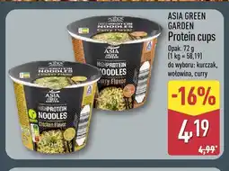 ALDI Protein cups wołowina Asia Green Garden oferta
