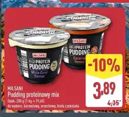 ALDI Pudding proteinowy karmelowy Milsani oferta