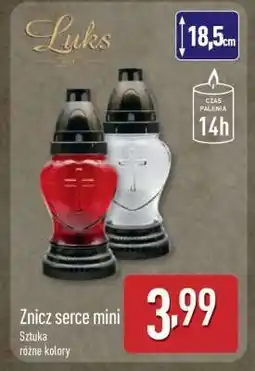 ALDI Znicz serce mini oferta