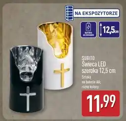 ALDI Świeca LED szeroka, 12,5 cm oferta