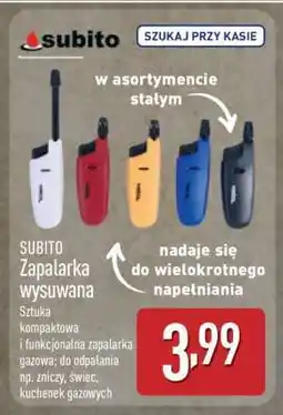 ALDI SUBITO Zapalarka wysuwana oferta