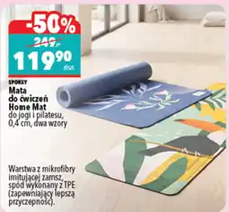 Biedronka Mata do ćwiczeń Home Mat oferta