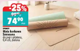 Biedronka Mata korkowa Savasana oferta