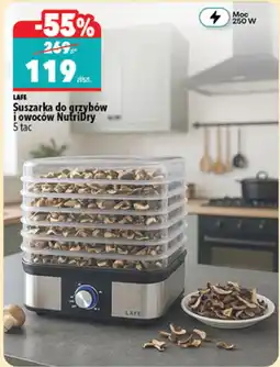 Biedronka Suszarka do grzybów i owoców NutriDry 5 tac oferta
