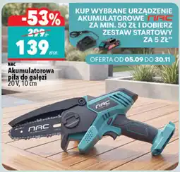 Biedronka Akumulatorowa piła do gałęzi NAC oferta