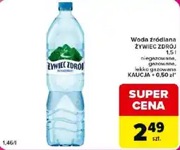 Carrefour Express Woda źródlana Żywiec Zdrój oferta