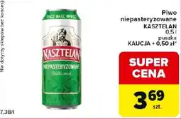Carrefour Express Piwo niepasteryzowane Kasztelan oferta