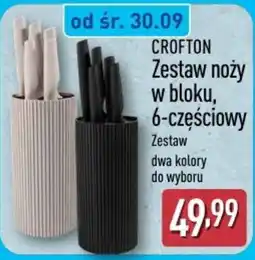 ALDI Zestaw noży w bloku oferta