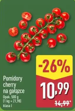 ALDI Pomidory cherry na gałązce oferta