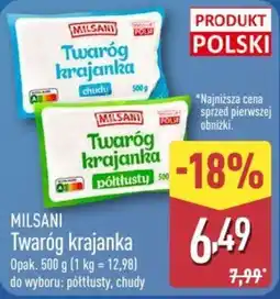 ALDI MILSANI Twaróg krajanka oferta