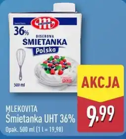 ALDI Mlekovita Śmietanka UHT 36% oferta