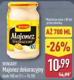 ALDI Winiary Majonez dekoracyjny oferta