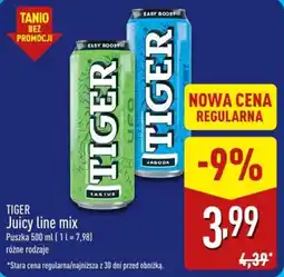 ALDI TIGER Juicy line mix oferta
