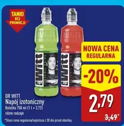 ALDI Napój izotoniczny Dr Witt oferta
