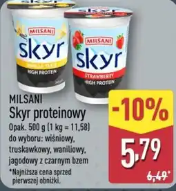 ALDI MILSANI Skyr proteinowy oferta