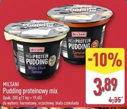 ALDI Milsani Pudding proteinowy mix oferta