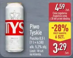 ALDI Piwo Tyskie oferta
