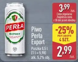 ALDI Piwo Perła Export oferta