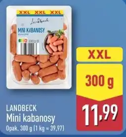 ALDI Landbeck Mini kabanosy oferta