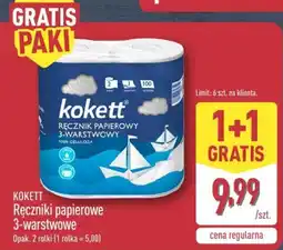 ALDI Kokett Ręczniki papierowe 3-warstwowe oferta