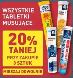 ALDI Wszystkie tabletki musujące oferta