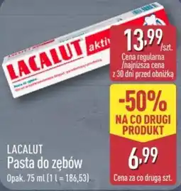 ALDI Lacalut Pasta do zębów oferta
