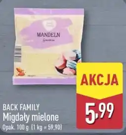 ALDI BACK FAMILY Migdały mielone oferta