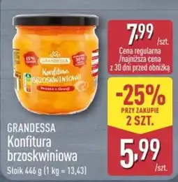 ALDI Konfitura brzoskwiniowa Grandessa oferta