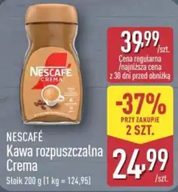 ALDI NESCAFÉ Kawa rozpuszczalna Crema oferta