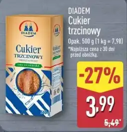 ALDI Cukier trzcinowy oferta