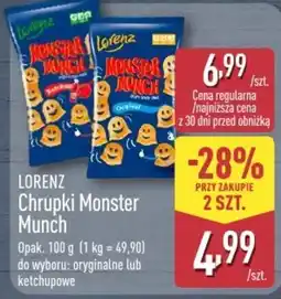 ALDI Chrupki Monster Munch oferta
