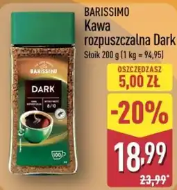 ALDI Kawa rozpuszczalna Dark Barissimo oferta