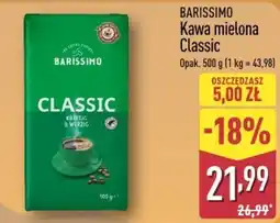 ALDI Barissimo Kawa Mielona Classic oferta