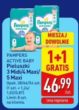ALDI Pampers Active Baby Pieluszki oferta