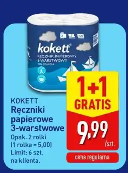 ALDI Ręczniki papierowe 3-warstwowe oferta