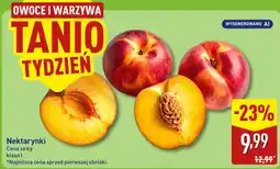 ALDI Nektarynki oferta