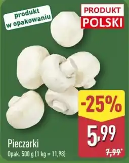 ALDI Pieczarki oferta